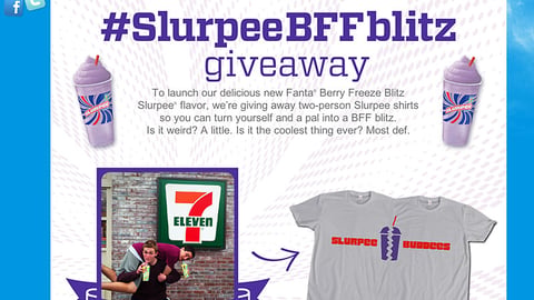 7-Eleven 'BFF Blitz' Contest